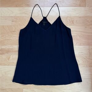 J. Crew Navy Silk Camisole